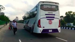 ঢাকা সিটির সব থেকে সুন্দর এসি বাস || Gulshan Chaka AC Bus || গুলশান চাকা এসি বাস