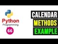 Python Programming Tutorial - Calendar Module