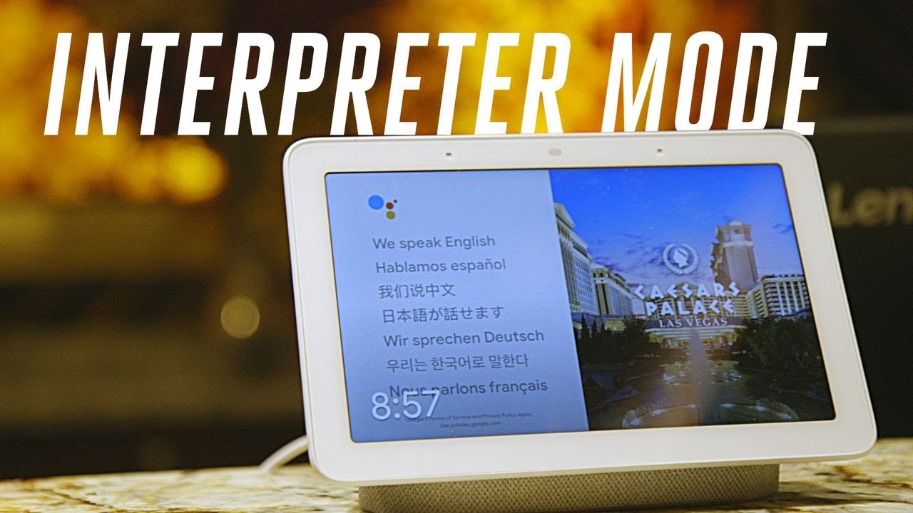 Google Assistant’s Interpreter Mode Translates 27 Languages - YouTube