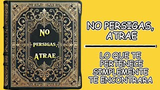 No Persigas, Atrae - Lo Que Te Pertenece Simplemente Te Encontrará (Audiolibro)