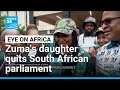 Zuma's daughter quits South African parliament amid Ukraine war recruitment claims • FRANCE 24