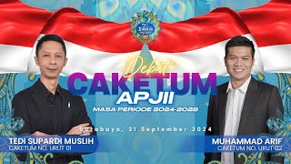 Debat Caketum APJII Masa Periode 2024 - 2028