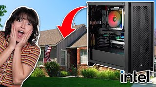 SURPRISING TORI WITH A FREE PC UPGRADE!! (Intel FantasTECH Kickoff!)