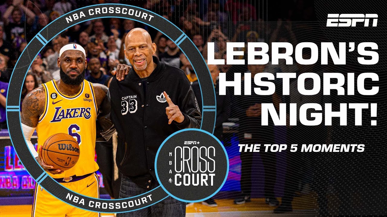 Starting Five: Best Moments From LeBron's HISTORIC Record-breaking ...