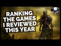 Ranking The 61 Games I Reviewed This Year - 2022