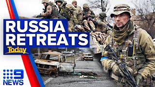 Ukrainian forces retake areas near Kyiv amid fear of traps | 9 News Australia