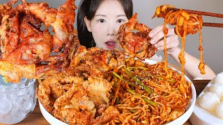 소음 주의❗ 소프트쉘크랩튀김 오만둥이찜 먹방 Soft shell crab [eating show] mukbang korean food