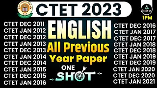 🎯 English Previous Year Questions Marathon | CTET 2022-23 | Niharika Ma'am | Result Guru