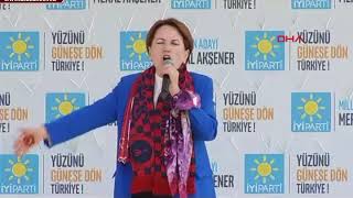 Meral Akşener Kırıkkale'de konuştu