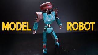 I Made a Model Robot from Scratch