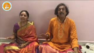 Annamayya Padayagnam- Ade tadane kadave By Smt. Anjana Sudhakar \u0026 Sri Modumudi Sudhakar Garu