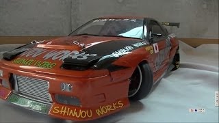 2駆マシン 04_04_03 ラジドリ 2WD Sさんの CER セッティング4 いろいろ調整  rwd drift rc