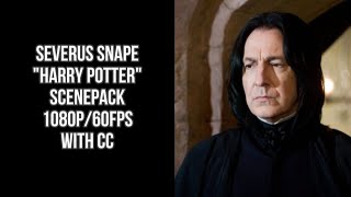 Severus Snape "Harry Potter" Scenepack 1080P/60FPS With CC