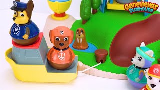 Let's Learn with Paw Patrol Weebles and Lighthouse Playset!
