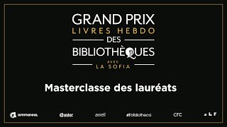 Masterclasse des lauréats du Grand prix des Bibliothèques 2022