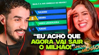 A PRIMEIRA VENCEDORA DO PROGRAMA?! - EPISÓDIO 12 | REACT SHOW DO MILHÃO