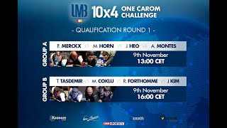 [UMB Virtual OneCarom Challenge] Qualification  - T.TASDEMIR vs M.N.COKLU vs  R.FORTHOMME vs KIM.J.T