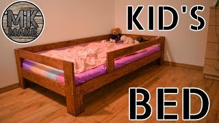 I Made a New Bed For My Daughter | DIY Kid's Bed