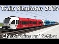 Train Simulator 2015: Special ChrisTrains Stadler GTW train on my own route