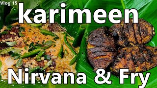 Karimeen nirvana \u0026 fry, A simple and easy lunch recipe |Fish nirvana | #eattravelandrepeat