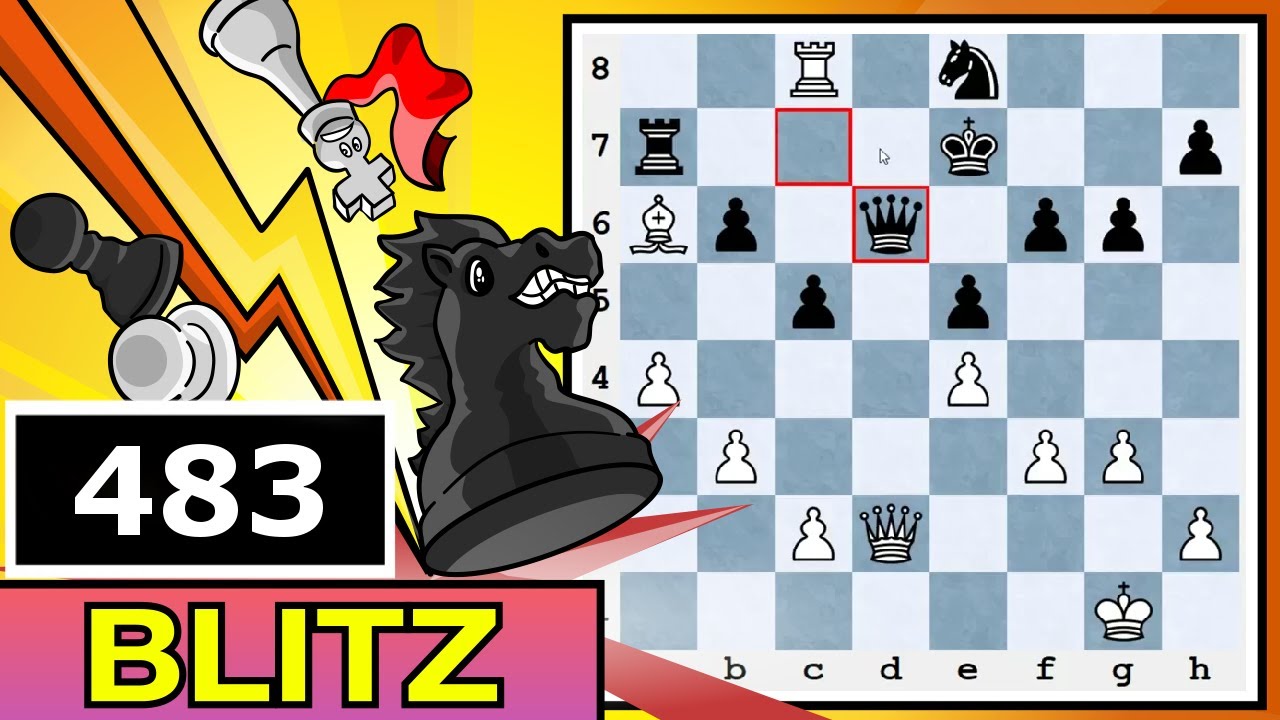 Blitz Chess #483: Must. Play. Faster! - YouTube