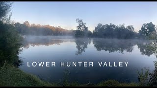 Lower Hunter Valley riverside car camp, kayak and cook up