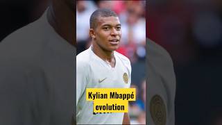 Kylian Mbappé evolution