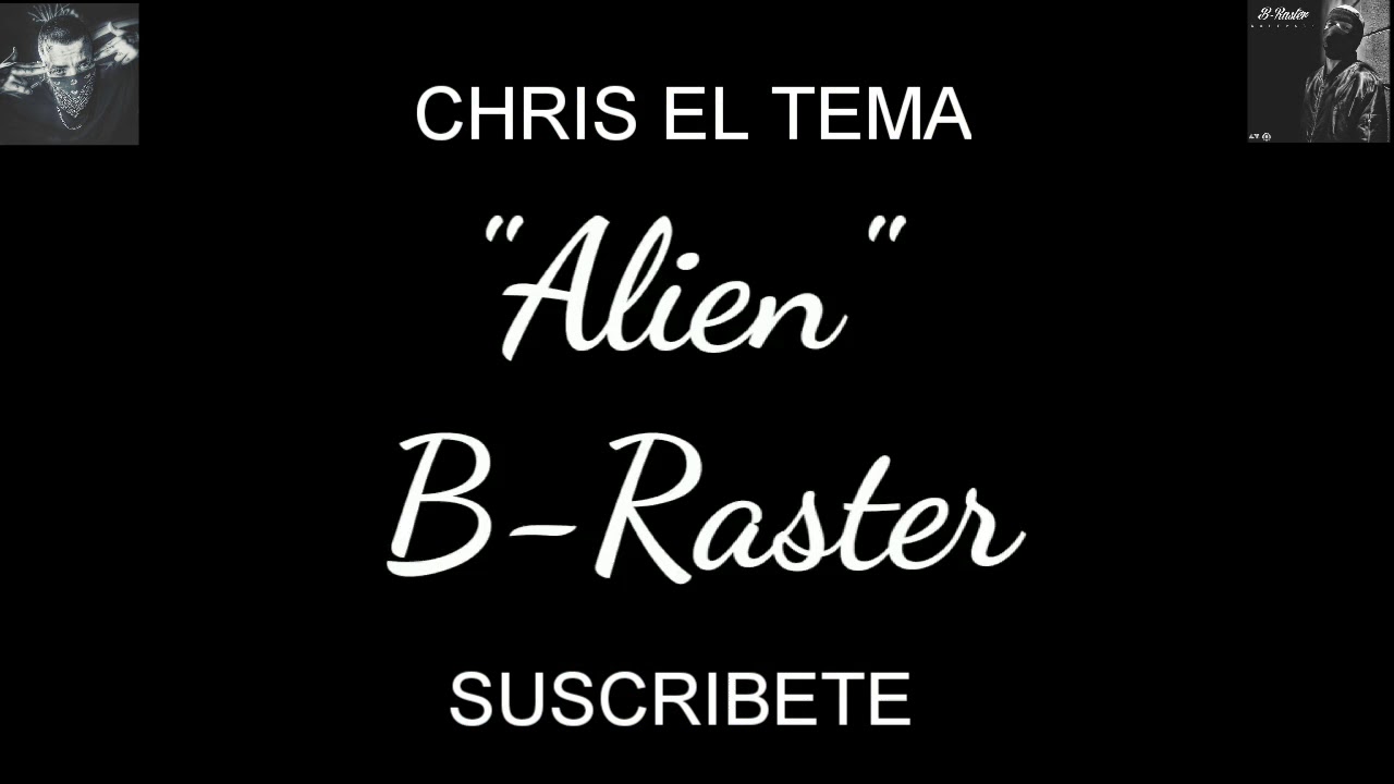 Letra B Raster Alien - YouTube