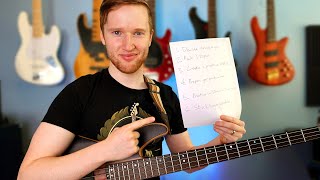 How To Practice BASS Effectively (Do THIS Every Day)