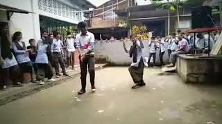 Hailakandi Junior science collage..Girls funny dance 🤣 idiot principal taking videos of girls