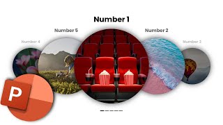Carousel Animation Effect in PowerPoint - Sliding Photo Album