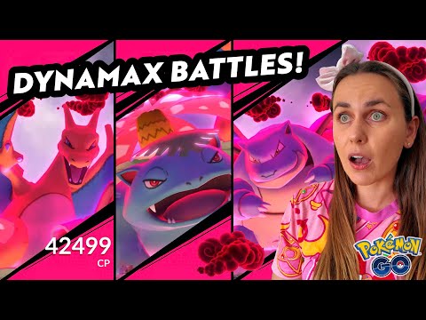 *DYNAMAX UPDATE* Maximum battles and seasonal bonuses in Pokémon GO