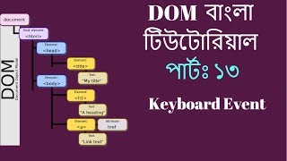 Bangla JavaScript DOM Tutorial #13 - Keyboard Event
