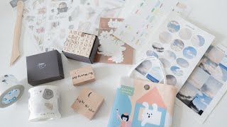 🛒 stationery haul // 台湾から届いた文房具の開封｜Pinkoi