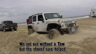 Jeep Playing at Pismo Beach, CA.