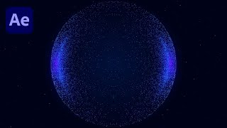 Create Particle Sphere -Trapcode Particular - After Effect Tutorial