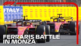 Leclerc and Sainz Fight For the Podium! | 2023 Italian Grand Prix