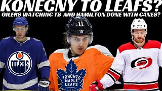 NHL Trade Rumours - Konecny to Leafs? Oilers, Hamilton to leave Canes? Awards + Prospect Signings