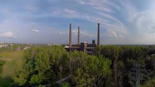 Coal-fired  Power Station in Szombierki district of Bytom, Poland – 360°