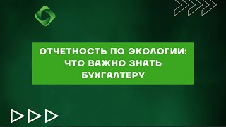 Отчетность по экологии: Что важно знать бухгалтеру?