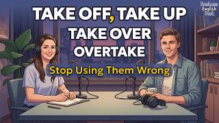 Take Off, Take Up, Take Over & Overtake (Stop Using Them Wrong!) | English Podcast