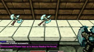 Minecraft showcase plugin tutorial - showing how to us tutorial
