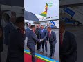 Zimbabwean President Emerson Mnangagwa arrives in Kigali ahead of #KagameInauguration2024