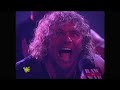 hart foundation first entrance with all 5 members bret shoots on everyone 1997 wwf