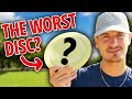 We Had A.I. Rank the WORST Disc Golf Discs of All Time | Disc Golf Challenge