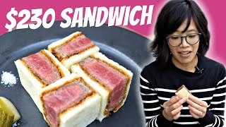 $230 Sandwich -- 🇯🇵 Wagyumafia Kobe Chateaubriand Cutlet Sando -- The Most Expen