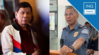 CIDG chief: No talks with Senate, Palace about suing of Rodrigo Duterte | INQToday