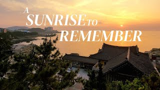 Busan Temples- Haedong Yonggungsa Temple Sunrise