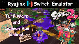 Playing Splatoon 2 Online LDN Multiplayer on Ryujinx Switch Emulator! | RTX 2060 + Ryzen 5 5600x