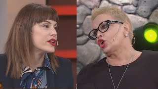 Por cuestiones del pasado, Carmen y Connie se mataron en vivo